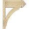 Ekena Millwork Thorton Rough Sawn Arts and Crafts Outlooker, Douglas Fir, 8"W x 20"D x 24"H OUT08X20X24THR03RDF - alternate 3